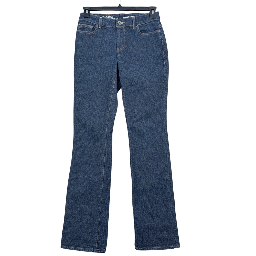 DKNY Madison Jean Women 8R Cotton Spandex Blue Bootcut Jeans
